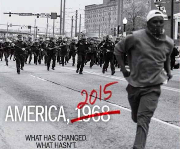 La nuova copertina di Time sulle proteste a Baltimora