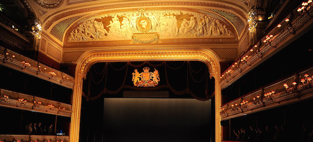 on stage during the Opening Ceremony of the 124th IOC Session, prior to the start of the London 2012 Olympic Games at The Royal Opera House on July 23, 2012 in London, England.