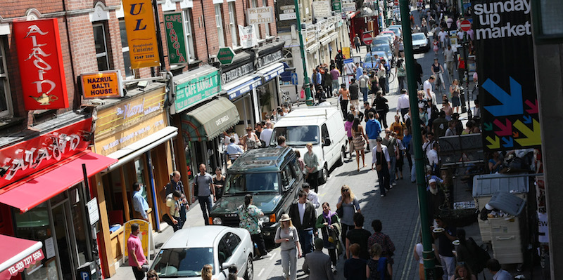 Brick Lane nell'agosto del 2008. 
(Dan Kitwood/Getty Images)