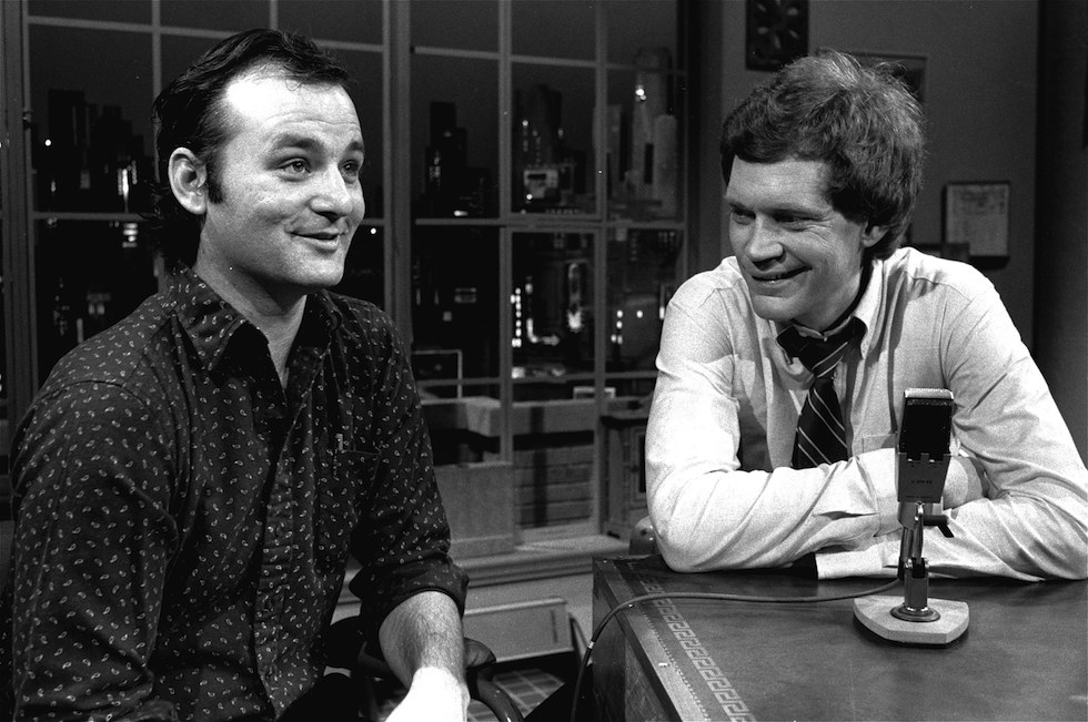Bill Murray e David Letterman, 1982