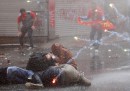 Gli scontri di piazza Taksim, in Turchia