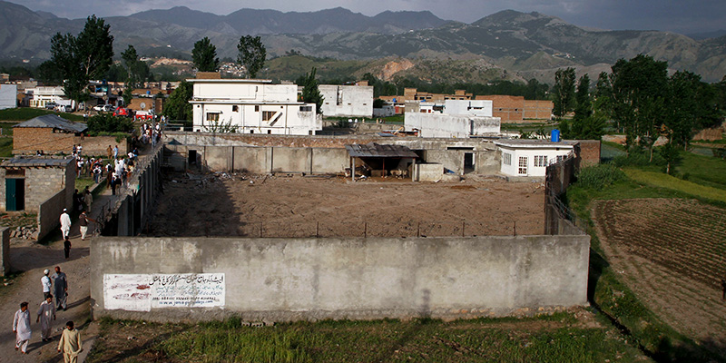 L'area di Abbottabad, in Pakistan, dove fu ucciso Bin Laden (AP Photo/Anjum Naveed)