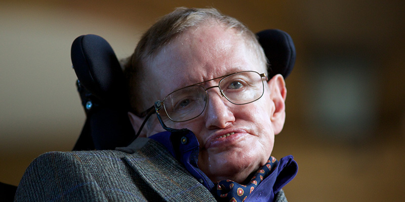Stephen Hawking (AFP PHOTO / ANDREW COWIE
