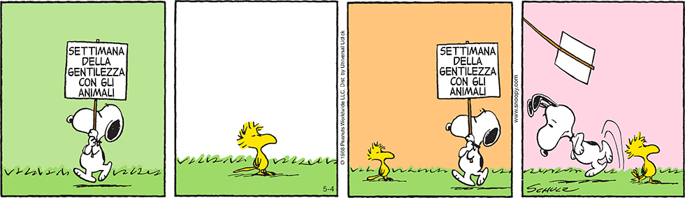 Peanuts 2015 maggio 4