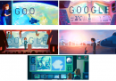 Tutti i doodle di Google per festeggiare Sally Ride, nata 64 anni fa