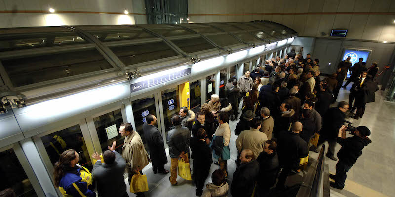 La metropolitana di Torino (AP Photo/Massimo Pinca)