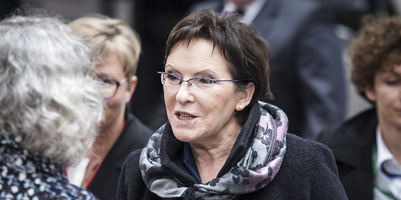 La prima ministra della Polonia Ewa Kopacz (Wiktor Dabkowski/picture-alliance/dpa/AP Images)