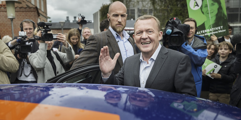Lars Loekke Rasmussen, leader del partito liberale (Mads Nissen/Polfoto via AP)