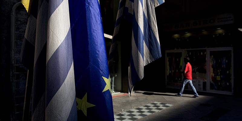 Atene, 30 giugno 2015 (AP Photo/Petros Giannakouris)