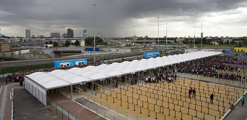 L'ingresso di Expo (OLIVIER MORIN/AFP/Getty Images)