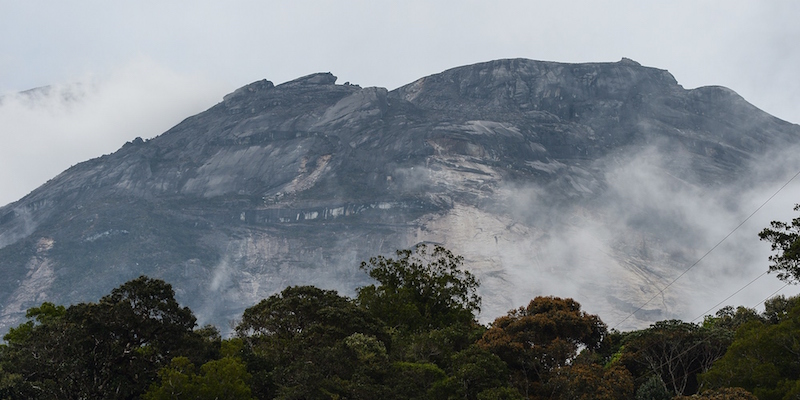 Il monte Kinabalu (MOHD RASFAN/AFP/Getty Images)