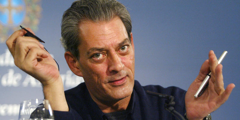 Paul Auster a oviedo, in Spagna, nel 2006. 
(RAFA RIVAS/AFP/Getty Images)