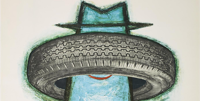 Pubblicita del Cinturato Pirelli, 1961
Riccardo Manzi
(Una musa tra le ruote – Corraini)