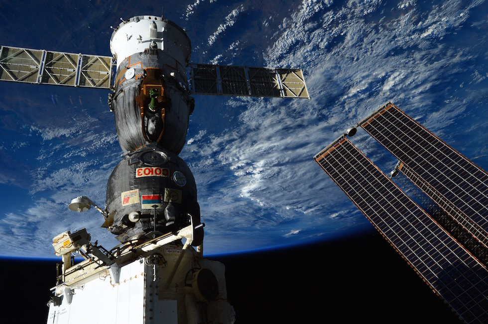 Soyuz attraccata alla ISS