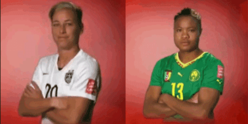 La campionessa mondiale di braccia conserte