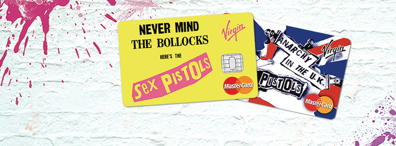 Le carte di credito dei Sex Pistols