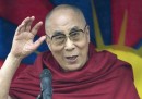 Il Dalai Lama al festival di Glastonbury, le foto