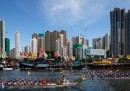 Le foto del Festival delle barche drago a Hong Kong