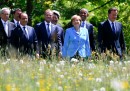 Le foto bucoliche del primo giorno di G7