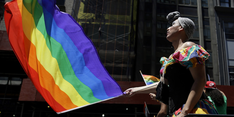 Il Gay Pride a New York, Sunday nel giugno 2014. (AP Photo/Seth Wenig)
