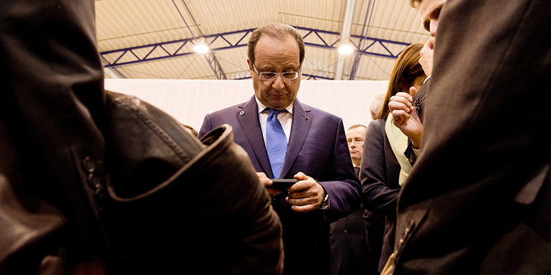Il presidente francese François Hollande (ALAIN JOCARD/AFP/Getty Images)