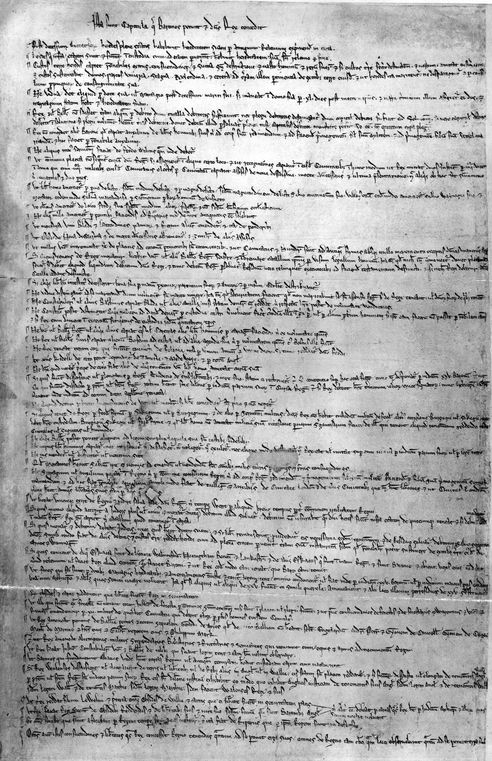 Magna Charta Libertatum Cos è