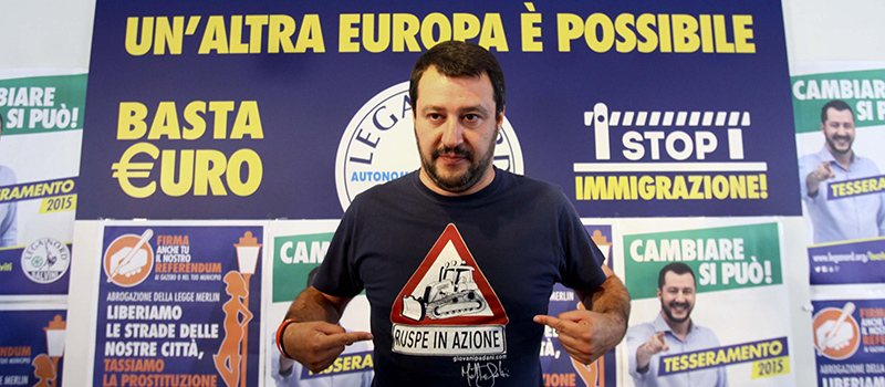 Matteo Salvini (ANSA/MOURAD BALTI)