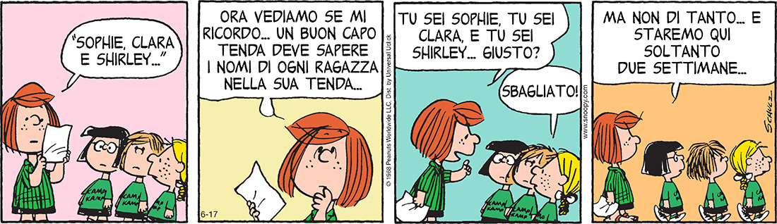 Peanuts 2015 giugno 17