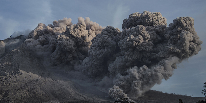 La nuova grande eruzione del Sinabung