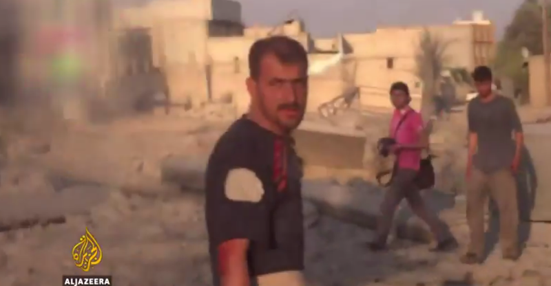 Il regime siriano ha usato i cosiddetti “elephant rockets” su un quartiere di Damasco, uccidendo 27 persone