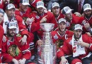 I Chicago Blackhawks hanno vinto la Stanley Cup, e il campionato di hockey su ghiaccio nordamericano