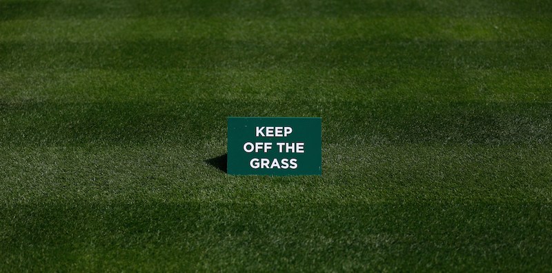 Il campo due a Wimbledon, Londra, nel 2014.
(ANDREW COWIE/AFP/Getty Images)