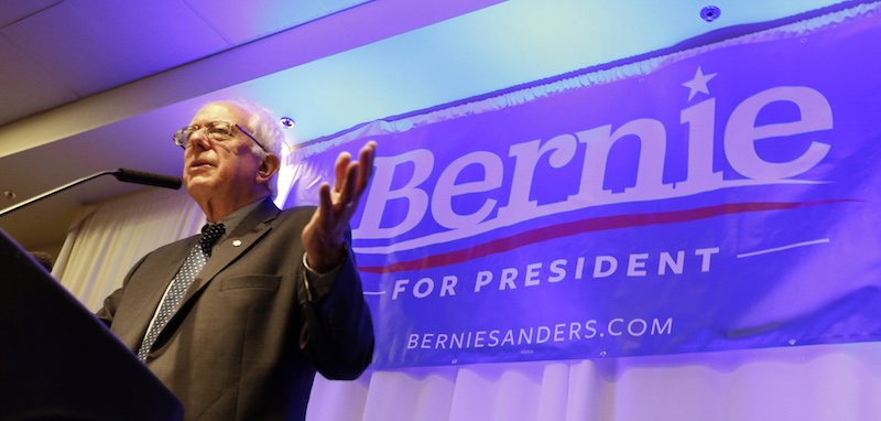 Bernie Sanders (AP Photo/Jim Mone)