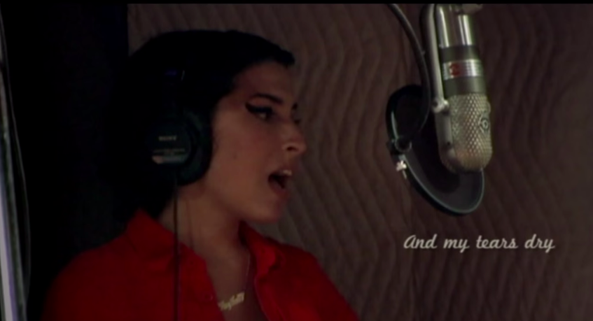Il video di Amy Winehouse che registra "Back to Black"