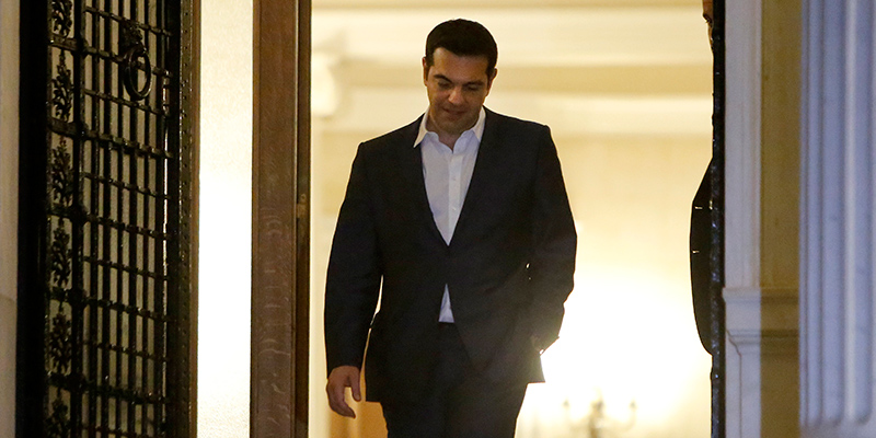Alexis Tsipras (AP Photo/Petros Karadjias)