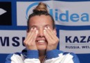 Tania Cagnotto ha vinto la sua prima medaglia d'oro nei Mondiali di nuoto