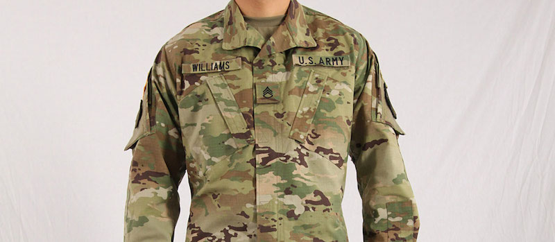 Un particolare della nuova divisa
(Foto dell'esercito statunitense)
