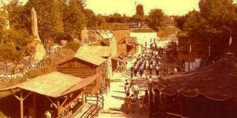 Gardaland nel 1975, (YouTube)