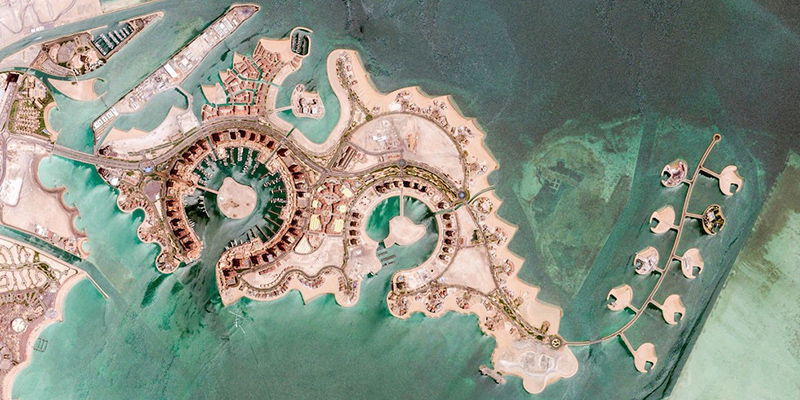 Doha, Qatar (Google Earth View)