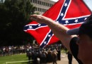 La manifestazione del Ku Klux Klan in South Carolina