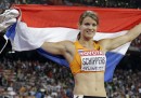 Dafne Schippers ha vinto la gara dei 200 metri ai Mondiali di atletica leggera