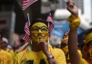 Le colorate proteste contro il primo ministro, in Malesia
