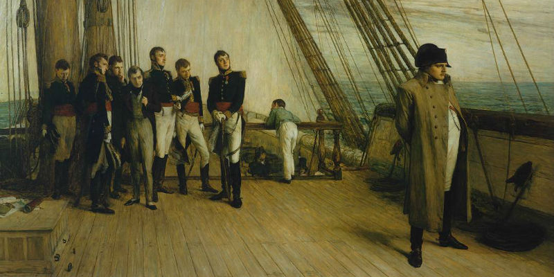 "Napoleone a bordo della Bellerophon" (William Quiller Orchardson)