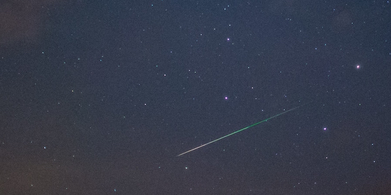 Una meteora a Sieversdorf, 11 agosto 2015. 
(PATRICK PLEUL/AFP/Getty Images)