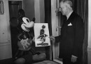 Topolino e un ministro britannico