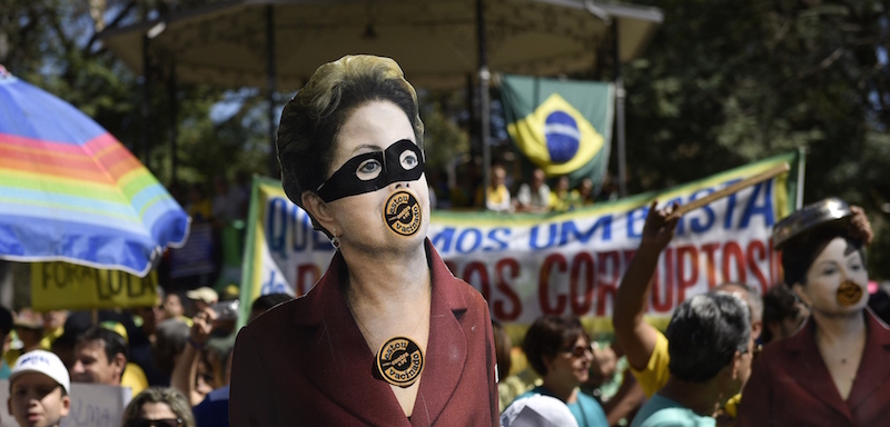 La manifestazione di Belo Horizonte. (Douglas Magno/AFP/Getty Images)