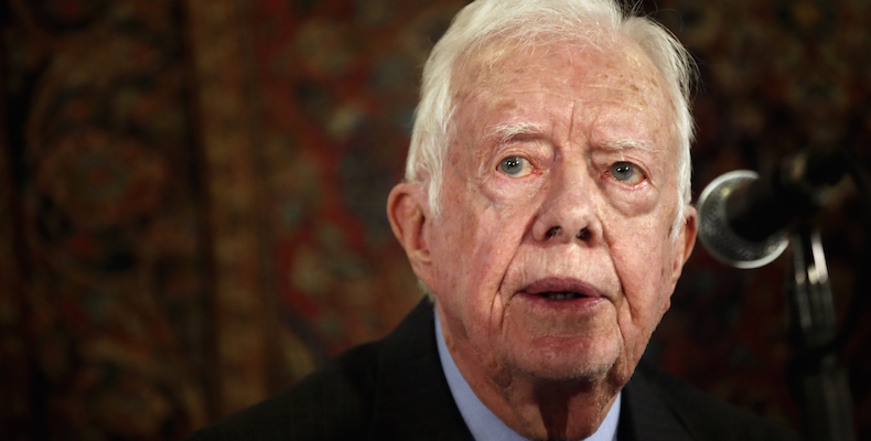 Jimmy Carter. (THOMAS COEX/AFP/Getty Images)
