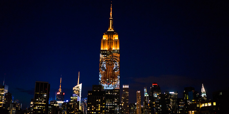 L'Empire State Building di New York, il primo agosto 2015 (AP Photo/Craig Ruttle)