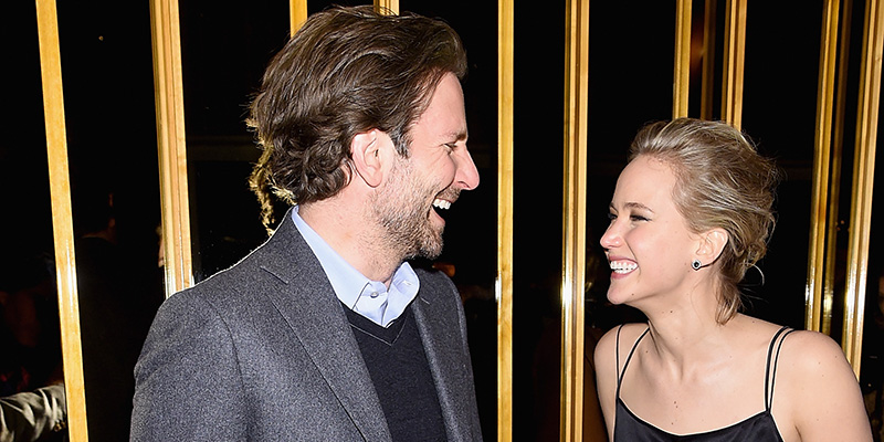 Bradley Cooper e Jennifer Lawrence (Jamie McCarthy/Getty Images)