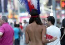Il sindaco di New York sulle donne in topless a Times Square